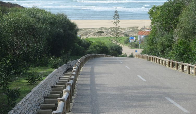 road to beach